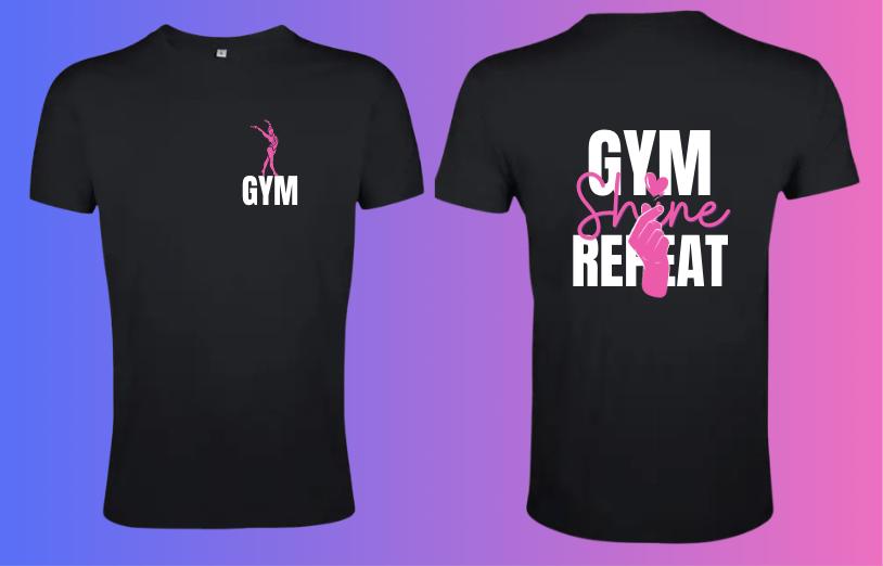 T shirt GYM Shine REPEAT