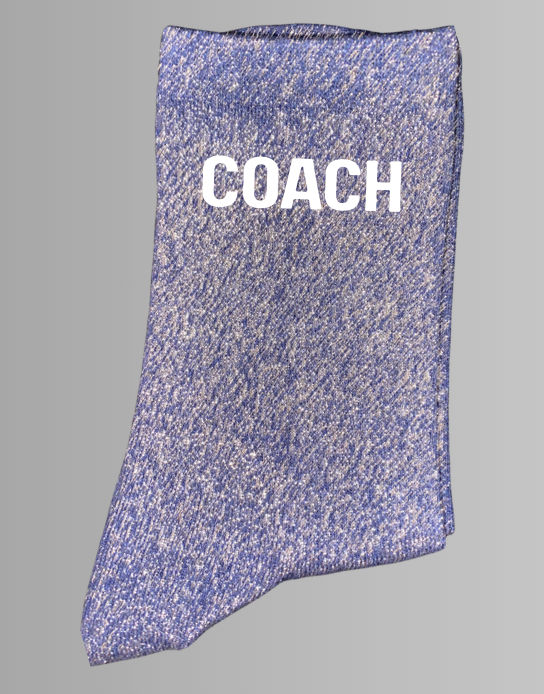 Chaussettes à paillettes COACH