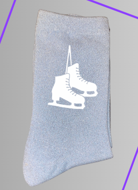 Chaussettes à paillettes PATIN A GLACE