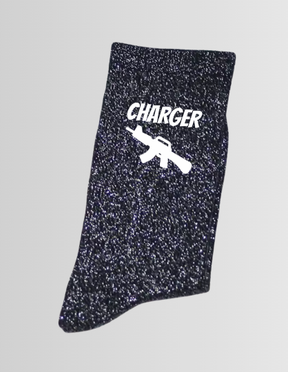 Chaussettes à paillettes CHARGER !!!!!!!!!!!