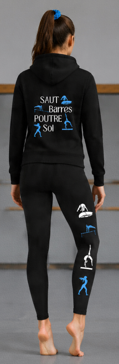 Ensemble veste et leggings 4 agrès