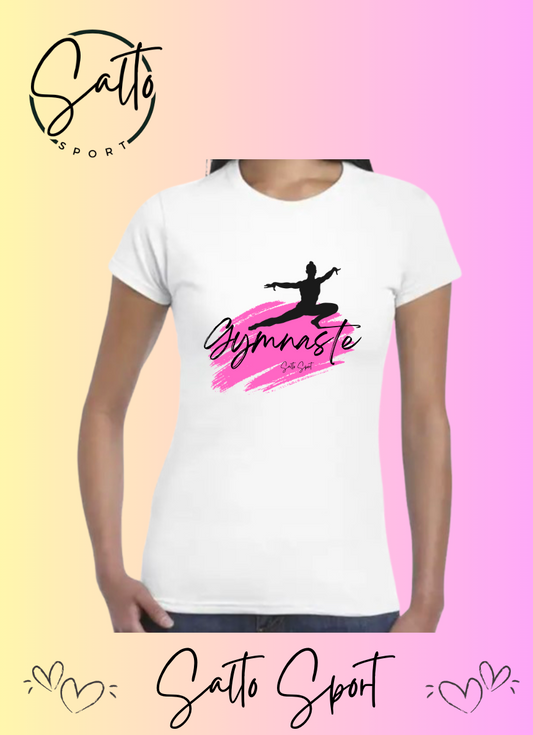 T shirt coton blanc GYM Pivot B plusieurs couleurs au choix