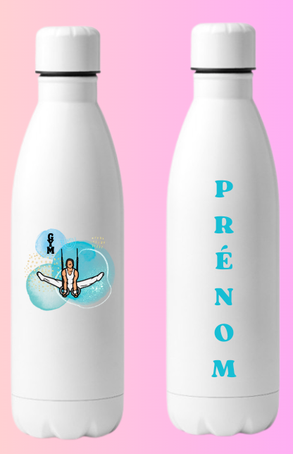 Gourde Alu modèle GAM PRENOM OFFERT au dos