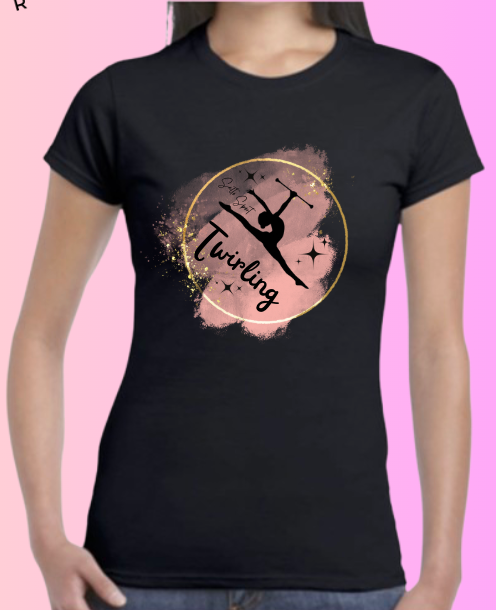 T shirt TWIRLING Majorette
