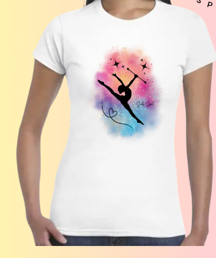 T shirt TWIRLING Majorette