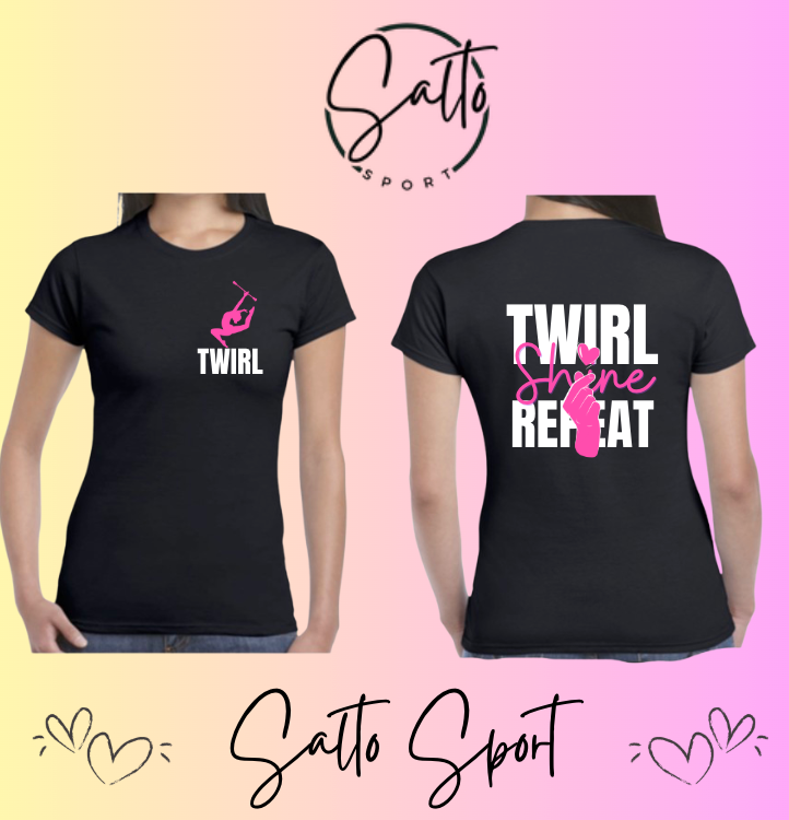 T shirt TWIRL Shine REPEAT