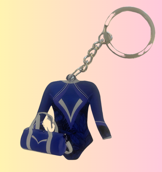 Porte clé justaucorps