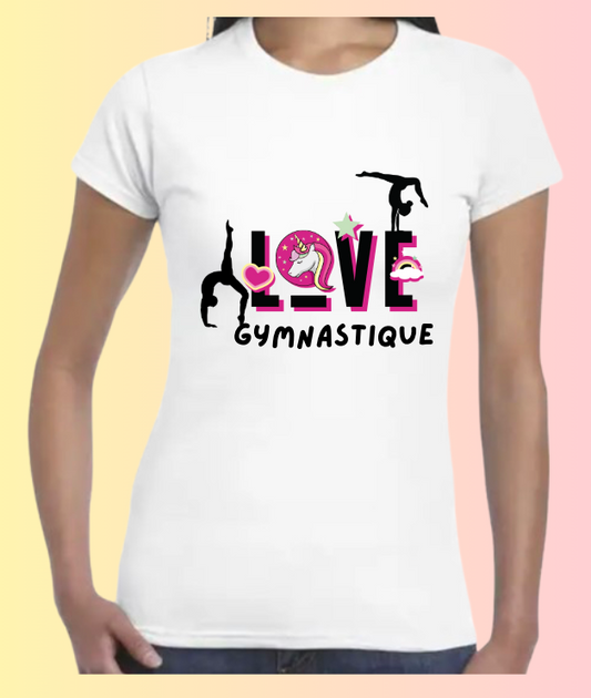 T shirt GYM Licorne