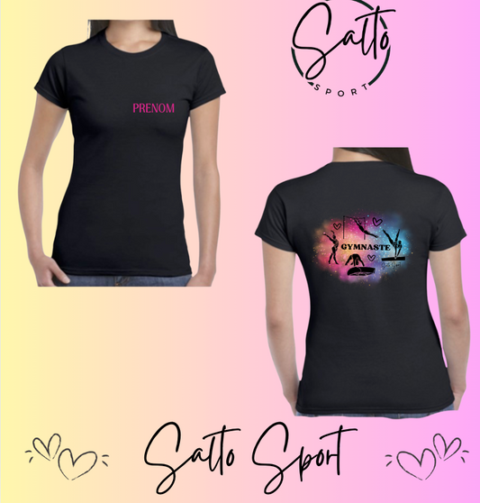 T shirt GYM GAF 4 AGRES Noir ou Blanc