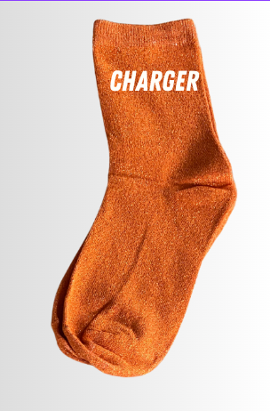 Chaussettes à paillettes CHARGER !!!!!!!!!!!