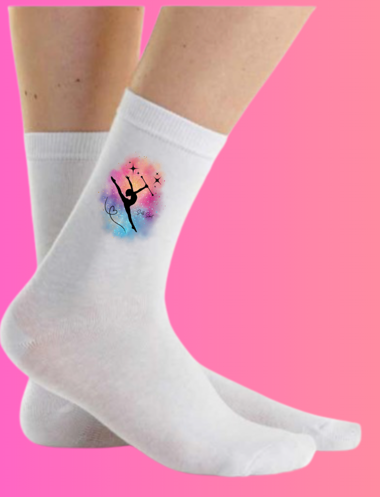 Chaussettes TWIRLING plusieurs coloris