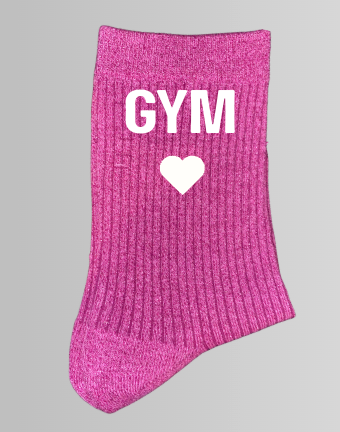 Chaussettes a paillettes GYM