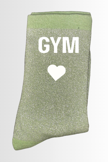 Chaussettes a paillettes GYM