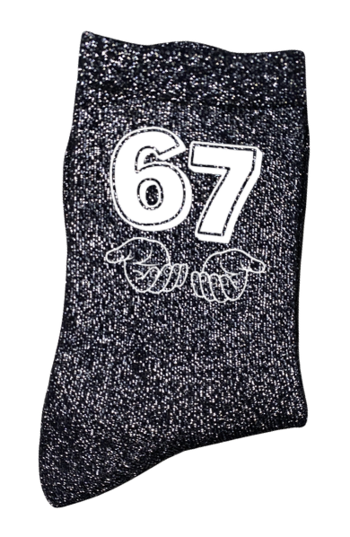Chaussettes à paillettes 67 SIX SEVEN