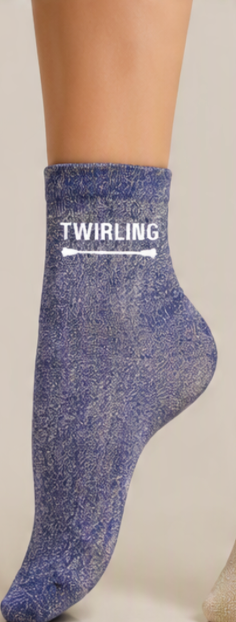 Chaussettes a paillettes TWIRLING
