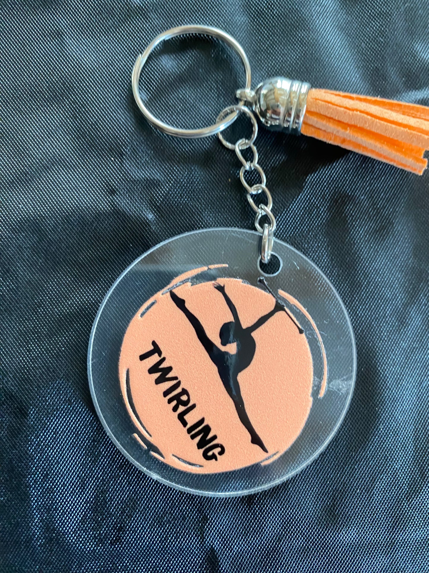 Porte clé Twirling pastel