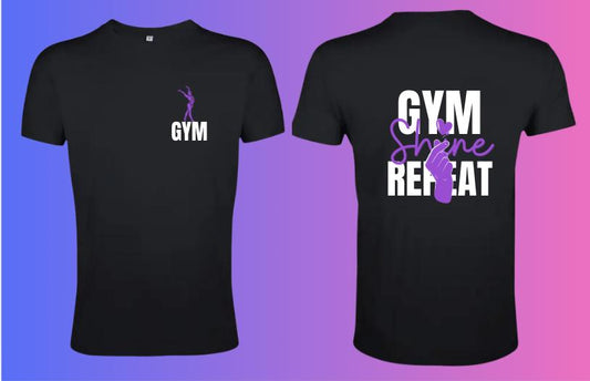 T shirt GYM Shine REPEAT