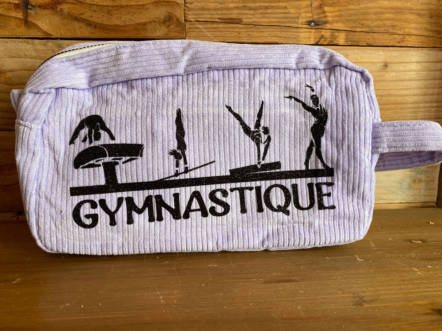 Trousse à maniques en velours côtelé