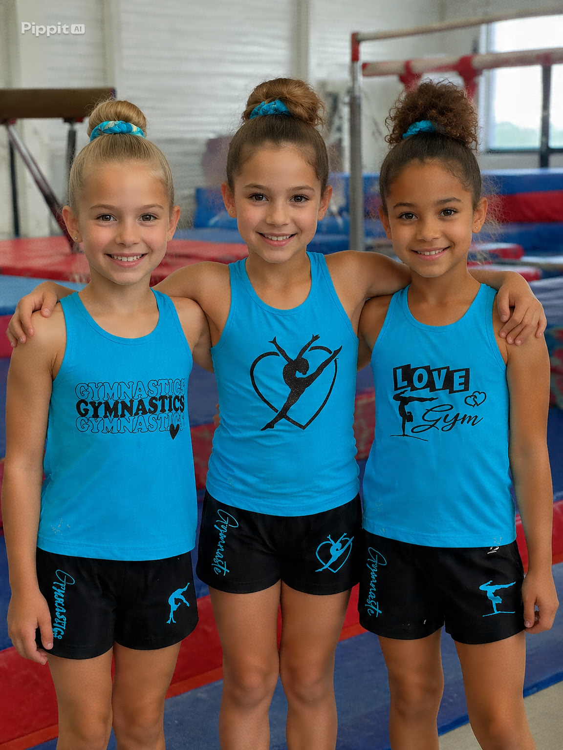 Ensemble short et debardeur  Turquoise