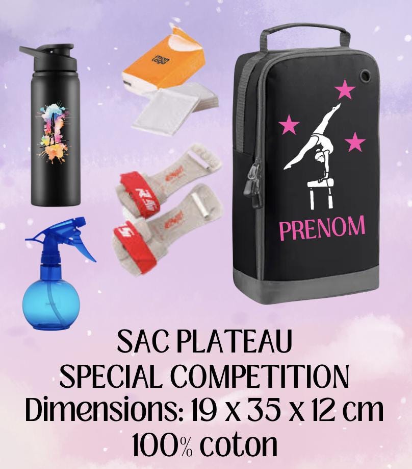 Sac spécial plateau de compétition personnalisé plusieurs modèles au choix