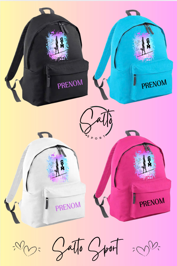 Sac à dos GYM Equi Barres personnalisation possible