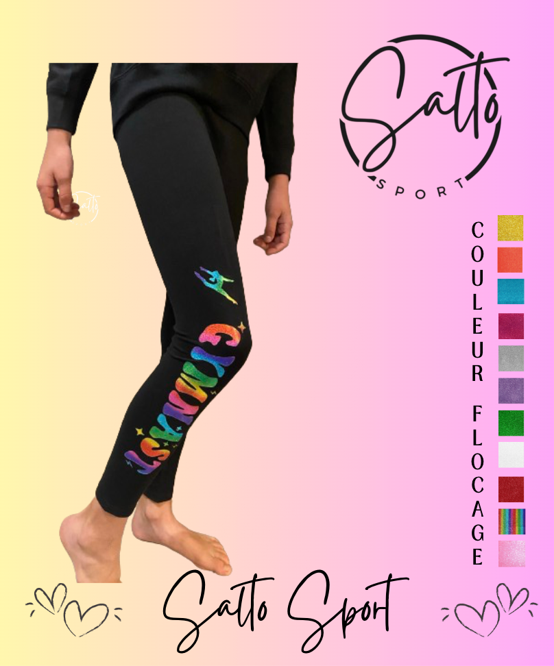 Leggings GYMNAST VAGUE personnalisation possible