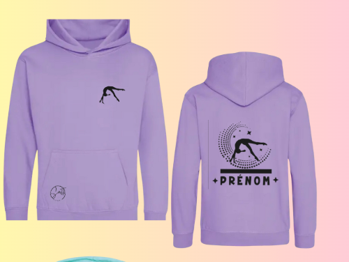 Sweat a capuche  POUTRE Personnalisé