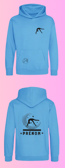 Sweat a capuche  POUTRE Personnalisé