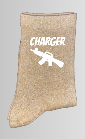 Chaussettes à paillettes CHARGER !!!!!!!!!!!
