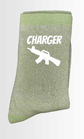 Chaussettes à paillettes CHARGER !!!!!!!!!!!