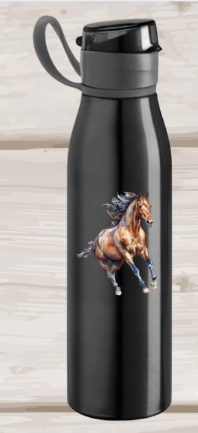 Gourde Equitation plusieurs modèles au choix prénom offert