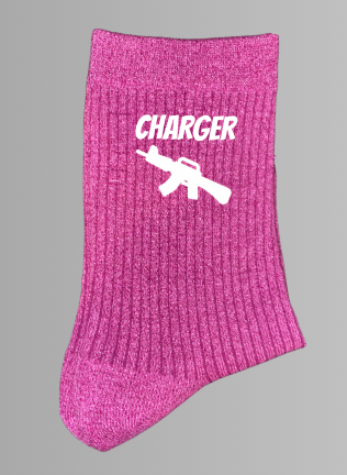 Chaussettes à paillettes CHARGER !!!!!!!!!!!