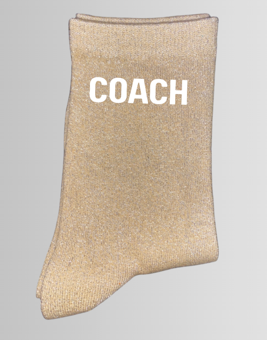 Chaussettes à paillettes COACH