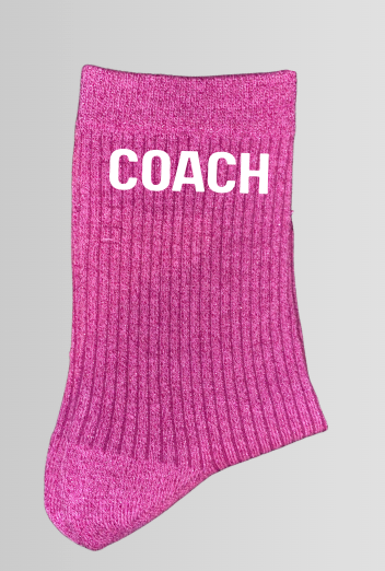 Chaussettes à paillettes COACH