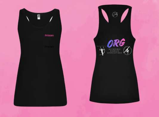 Débardeur ORG noir ou blanc
