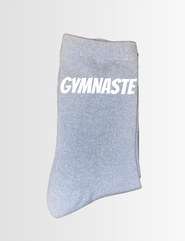 Chaussettes a paillettes GYM, GYMNASTE plusieurs modèles coloris au choix