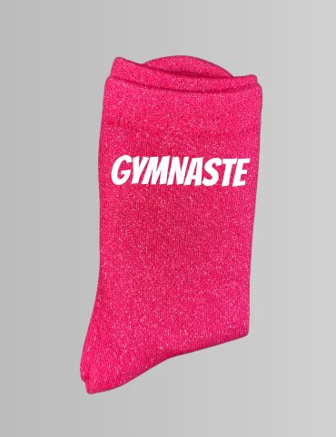 Chaussettes a paillettes GYM, GYMNASTE plusieurs modèles coloris au choix