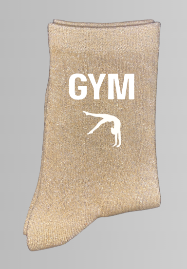 Chaussettes a paillettes GYM, GYMNASTE plusieurs modèles coloris au choix