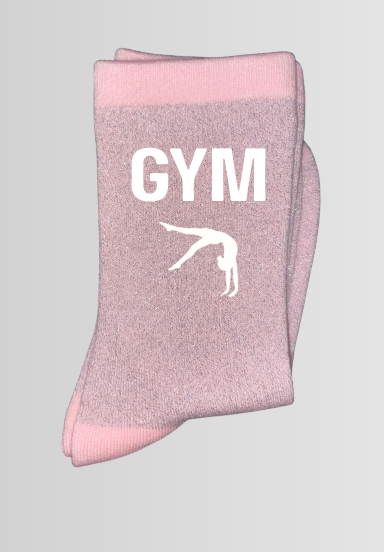 Chaussettes a paillettes GYM, GYMNASTE plusieurs modèles coloris au choix