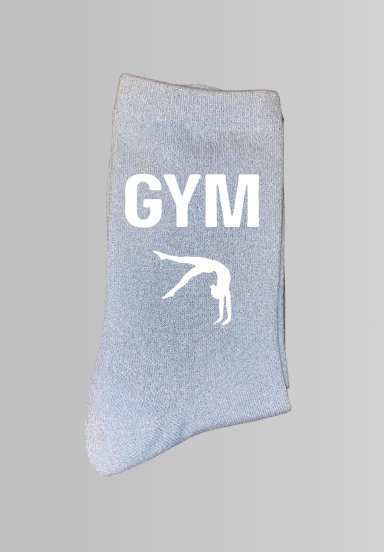 Chaussettes a paillettes GYM, GYMNASTE plusieurs modèles coloris au choix