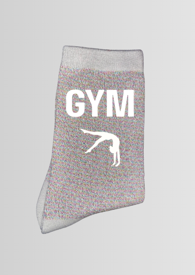 Chaussettes a paillettes GYM, GYMNASTE plusieurs modèles coloris au choix