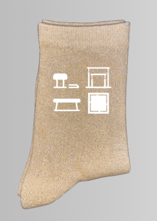 Chaussettes à paillettes PICTO Agrès GYM