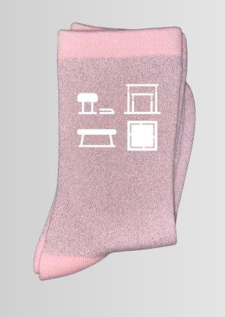 Chaussettes à paillettes PICTO Agrès GYM