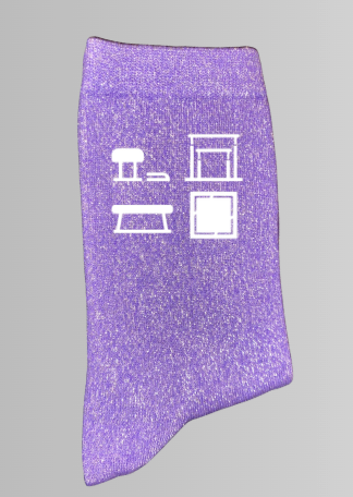 Chaussettes à paillettes PICTO Agrès GYM