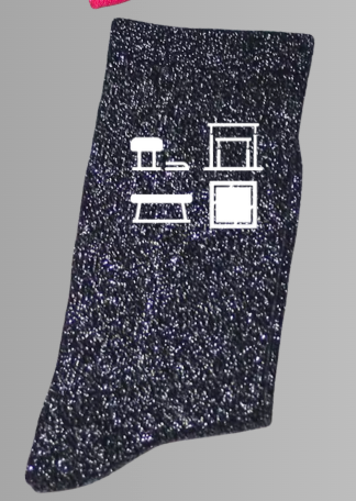 Chaussettes à paillettes PICTO Agrès GYM