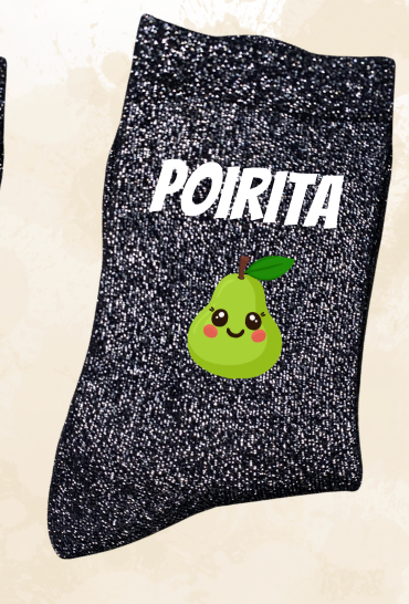 Chaussettes a paillettes SKIBIDI TENTAFRUIT ;-)