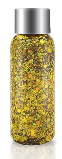 Gel Paillettés pour cheveux et  corps ultra brillantes et scintillantes couleur au choix