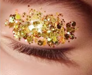 Gel Paillettés pour cheveux et  corps ultra brillantes et scintillantes couleur au choix