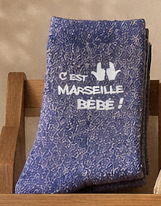 Chaussettes à paillettes C'EST MARSEILLE BÉBÉ !!!
