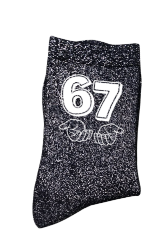 Chaussettes à paillettes 67 SIX SEVEN